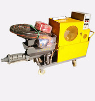 construction machines and equipment cement mortar spraying machine/ stucco sprayer machine/ wall putty