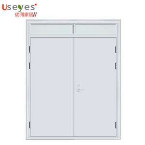 Seeyesdoor <span class=keywords><strong>d</strong></span>'<span class=keywords><strong>entrée</strong></span> en aluminium résistant au feu <span class=keywords><strong>porte</strong></span> coupe-feu en acier pour le bureau de l'école sortie <span class=keywords><strong>d</strong></span>'immeuble - Product Image 4