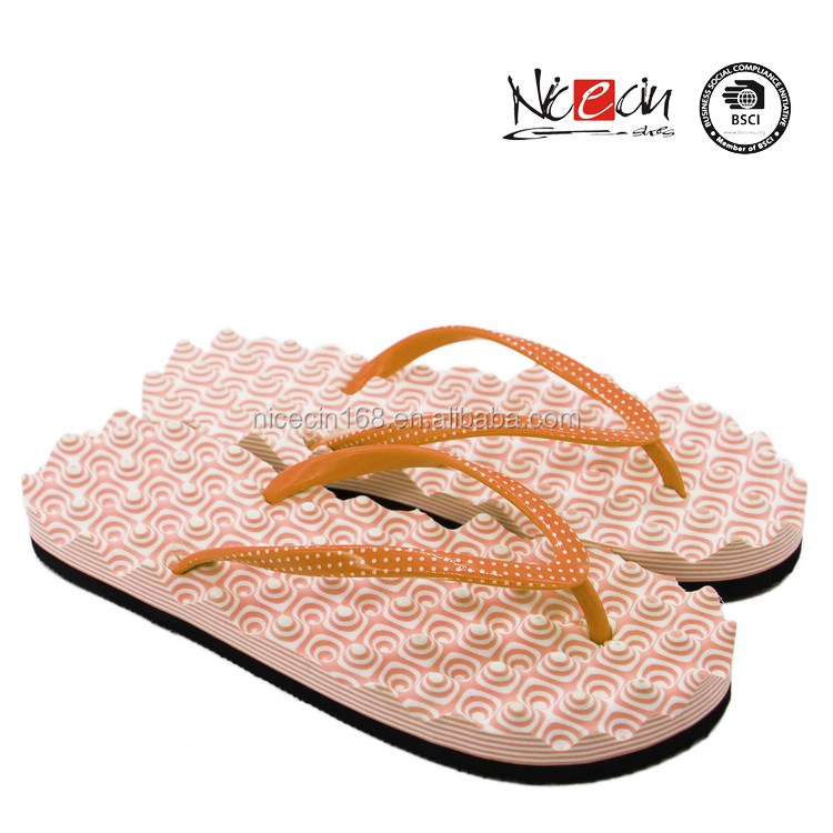 Горячие продажи Новый дизайн массаж ева тапочки 2017