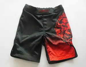 Hot selling custom popular plain sports mma shorts