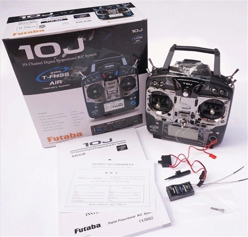 Futaba T10J 10J 10 Channel 2.4GHz Radio Transmitter System