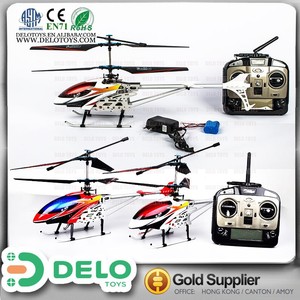 2015 el más nuevo regalo del niño radio control 2.4 G helicóptero aeroplano metálico DE0178009 - Product Image 1