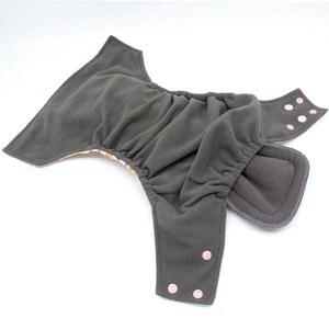 <span class=keywords><strong>Couche</strong></span> <span class=keywords><strong>lavable</strong></span> personnalisée pour nouveau-né avec poche, abordable, motif animaux - Product Image 3