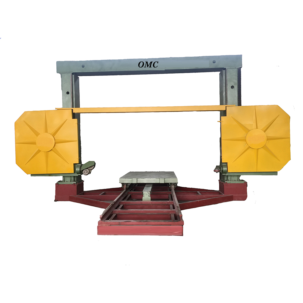 Алмазная проволочная пила с ЧПУ, Однопроводная Мраморная и гранитная пила для резки камня, толщина резки 1000 мм (макс.) 1600-2200 мм 0,5-2 м