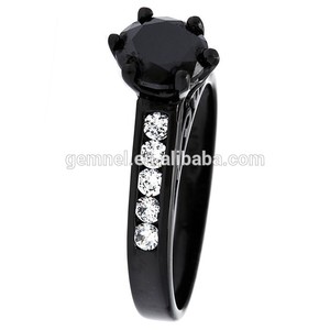 belle conception de diamant solitair anneau ca <span class=keywords><strong>prix</strong></span> - Product Image 2