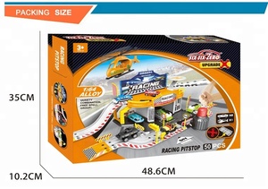 Children realistic racing <span class=keywords><strong>pitstop</strong></span> parking lot toy - Product Image 4