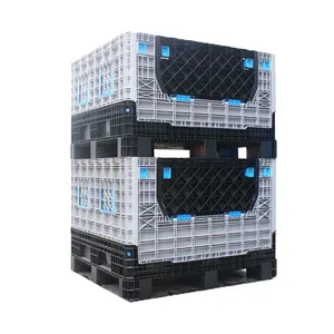 Logistic Plastic Pallet Totes Collapse Storage Containers