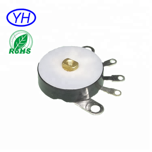 โพเทนชิโอมิเตอร์แบบหมุน 5 ขา รุ่น RV16 ขนาด 16 มม. คุณภาพดีจากโรงงาน (OEM)  แบบฟิล์มคาร์บอนเชิงเส้น ค่าความต้านทาน 10K 50K 100K 500K - Product Image 6