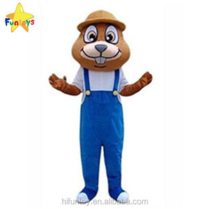 Funtoys CE <span class=keywords><strong>Alvin</strong></span> <span class=keywords><strong>et</strong></span> les Chipmunks Écureuil Mascotte Costume pour Adulte - Product Image 1