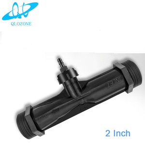 Iniettore Venturi per Ozono Qlozone PVDF da 1/2 Pollice, Tubo Venturi da 2 Pollici, Miscelatore Gas-Liquido 500L/H Certificato ISO9001 CE - Product Image 5