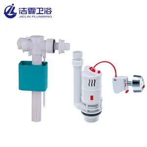 Low Pressure WC Water Tank Fittings Cable Dual Flush Toilet Flush System Flush Valve