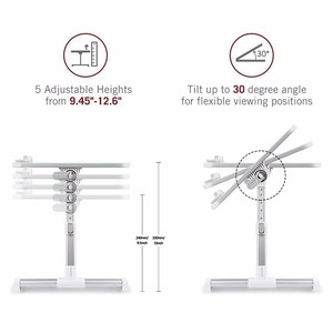 Bàn <span class=keywords><strong>Laptop</strong></span> Nhôm Đa Chức Năng Xách Tay/Giá Đỡ Máy Tính/Khay Giường - Product Image 5