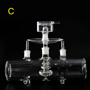 Tabac Shisha Saveurs Narguilé Bol En Verre <span class=keywords><strong>Plaque</strong></span> <span class=keywords><strong>Chauffante</strong></span> Écran Narguilé Wasserpfeife Verre Stabile Cendrier - Product Image 6