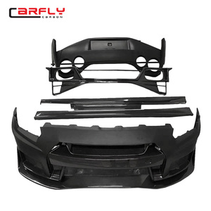 ใยแก้วและคาร์บอน R35ชุดร่างกายสำหรับ <span class=keywords><strong>NISMo</strong></span> GTRR35สไตล์ใหม่ - Product Image 3