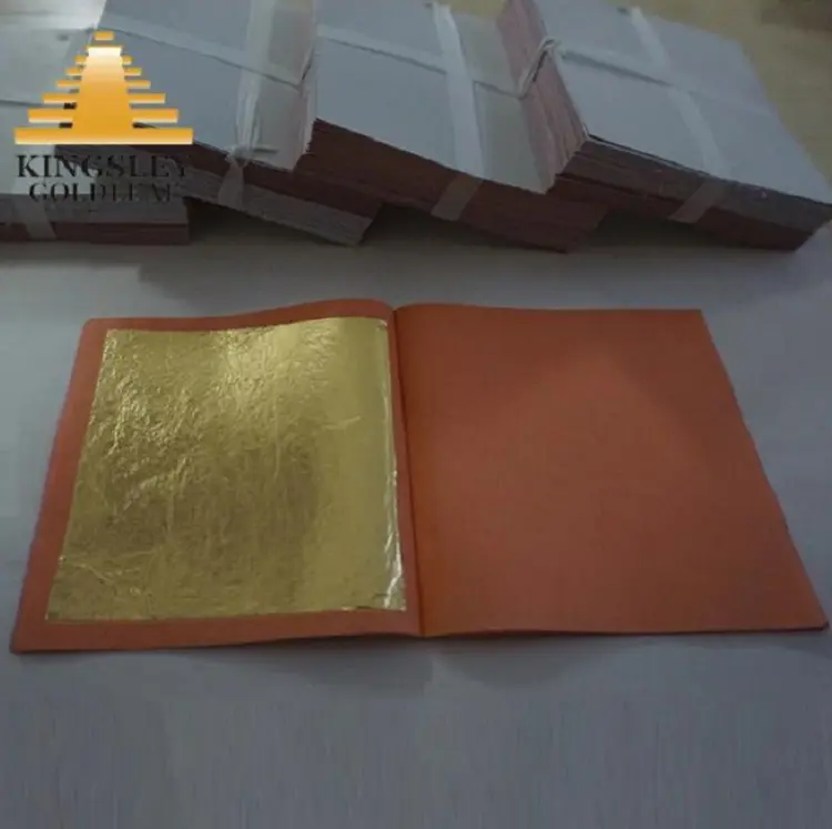Factory Professional Crafts Made 24k Gold Foil Leaf
