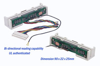 Lector de Tarjetas Magnéticas MSR Certificado ISO 7811, Fabricado en Taiwán, Decodificador F2F, Compatible con Pistas 1/2/3, Soporta Deslizamiento Manual