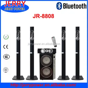 Jerry double 8 polegada Hot - seling passive haut - parleur 5.1 sans fil haut-parleurs surround home cinéma