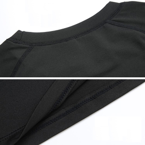 Le ultime aderente uomo asciugatura rapida traspirante sport t shirt - Product Image 4