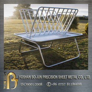 Alimentador de cabra de granja de acero galvanizado - Product Image 2