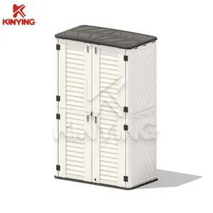 KINYING 时尚阳台储物柜高立式心室塑料橱柜