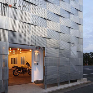 Panel de fachada de Metal perforado de aluminio decorativo Exterior - Product Image 5