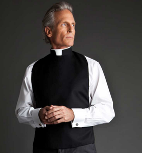 Camisa de manga corta para hombre, camisa para el cuello, para el Clero, el clero, el Pastor - Product Image 3