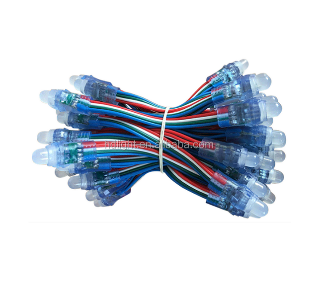Invisible Led String Lights Train String Light With Ucs1903 2811IC 5v 12mm Rgb Led Pixel Light Outdoor Decoration