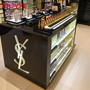 Centro commerciale Corpo Cosmetici Cremagliera Olio Gondola Cabinet Trucco Banco di mostra per il Negozio - Product Image 4
