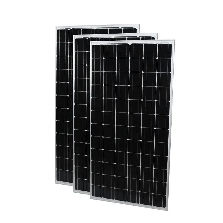 중국 싼 태양 전지판 monocrystalline 285w 300w 310w 320w 330w 340w 360w 365w 370w 375w 태양 pv 체계를 위한 광전지 패널