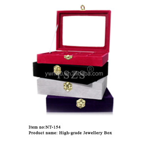TSZS – boîte de rangement vide pour décoration des ongles, couvercle en verre, emballage de <span class=keywords><strong>manucure</strong></span> en flanelle, haute qualité - Product Image 2