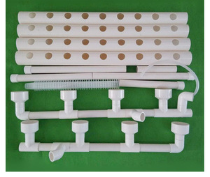 Système <span class=keywords><strong>hydroponique</strong></span> vertical NFT automatique en PVC de qualité alimentaire complet, écologique, pour micro-légumes et canaux de culture de <span class=keywords><strong>laitue</strong></span> à domicile - Product Image 2