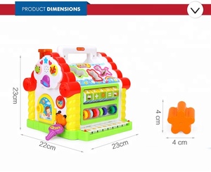 Música casa bloque juguetes educativos del bebé para la venta - Product Image 4