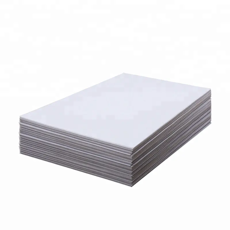Water Proof Hard 0.8 MM White Rigid PVC Plastics Sheet For Bathroom Door Panel
