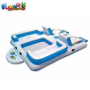 Chất Lượng Cao Hồ Bơi Inflatable Sofa Đảo Siêu Lounge Float Inflatable Nước Nổi Trò Chơi - Product Image 6