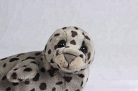 Jouets d'étanchéité en peluche d'émulation Jouet en peluche pour chien de mer avec remplissage en coton PP Simulation d'animal marin pour enfants