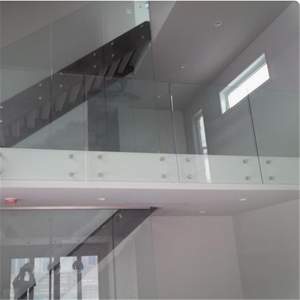 Calcestruzzo montaggio a parete senza <span class=keywords><strong>telaio</strong></span> ringhiera in vetro con acciaio inossidabile supporti pin - Product Image 6