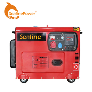 5kw Điện Sản Xuất Im Lặng Máy Phát Điện Máy Phát Điện Diesel 1 Xi Lanh 5 Kw Tiêu Thụ Thấp - Product Image 3