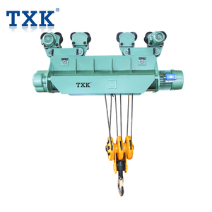 TXK 12,5 toneladas CD monorraíl 3 Fase Motor de la cuerda de alambre de elevación polipasto eléctrico - Product Image 5