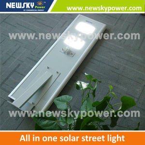 8 w - 60 w solar integrado calle <span class=keywords><strong>del</strong></span> poder más elevado led luz de calle 25 w led luz de calle solar todo en uno - Product Image 1