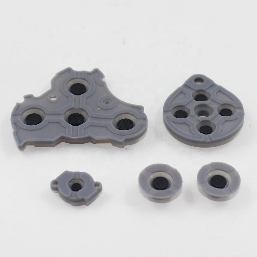 DHL FEDEX UPS FREE SHIPPING Game <strong>Controller</strong> Silicone Conductive Rubber Button Pad <strong>for</strong> NGC <strong>GAMECUBE</strong> Gamepad Repair Parts