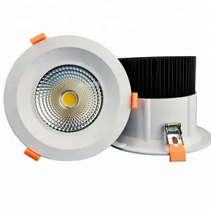 Downlight a led da incasso rotondo ad alta potenza saa 6 8 pollici 210mm cob 12w 40w 50w 60w 70w 80w