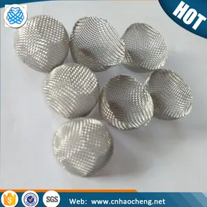 Stainless Steel Mesh Bowl/Dome Shape Smoking Pipe Screens Tobacco Pipe Screen Gauze Filter