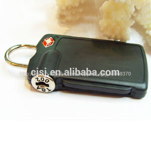 <span class=keywords><strong>Cadenas</strong></span> à combinaison tsa tsa-183 <span class=keywords><strong>valise</strong></span> serrure à clé - Product Image 1