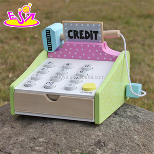 Jouets éducatifs multifonctions <span class=keywords><strong>en</strong></span> <span class=keywords><strong>bois</strong></span>, jouets pour faire semblant de jouer, <span class=keywords><strong>caisse</strong></span> <span class=keywords><strong>enregistreuse</strong></span> pour enfants W10A066 - Product Image 6