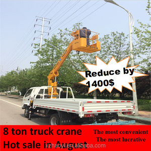 3.2 ton camión grúa con cesta colgante aérea plataforma de trabajo venta - Product Image 5