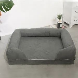 Oreiller orthopédique à mémoire de forme pour <span class=keywords><strong>chien</strong></span>, <span class=keywords><strong>tapis</strong></span> de lit, grande taille, fournitures pour animaux de compagnie, vente en gros - Product Image 1