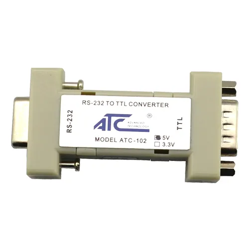 الصناعية ميناء بالطاقة RS-232 إلى TTL محول الواجهة 3.3V (ATC-102)