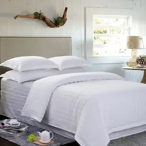 Home Hotel Hospital Bed Linen Soft 100% Cotton 200 Thread Count Cheap Bedding Duvet Cover Sets