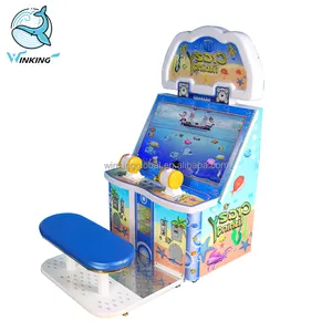 Đồng tiền hoạt động 42 inch LCD đi câu cá máy redemption điện arcade câu cá vé máy trò chơi cho trẻ em