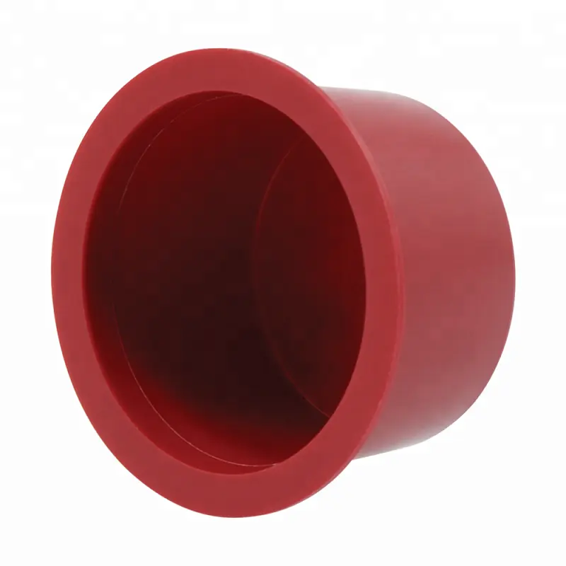 Plastic hydraulic silicone hose end rubber cap dust plugs